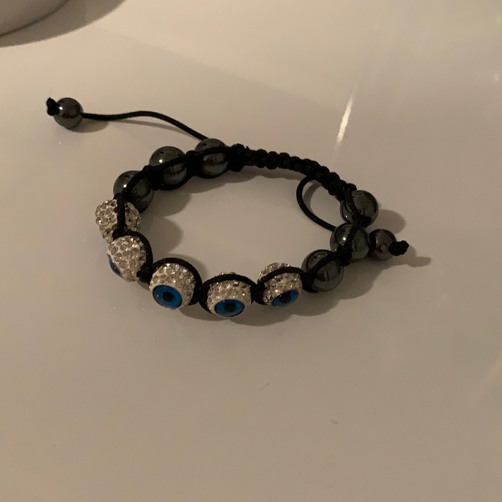 Evil eye adjustable shambala
